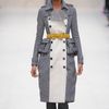 Burberry Prorsum Fall 2012 Herringbone Tweed Cap in Gray - Lyst