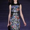 Christopher Kane Fall 2012 Floral Embroidered Pencil Dress in Multicolor - Lyst