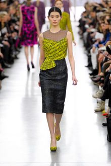 Erdem Tweed and Silk Dress - Lyst