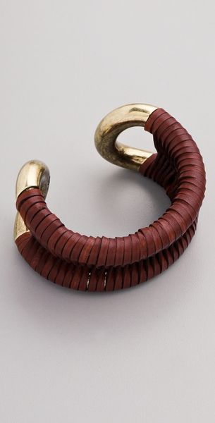  Leather Wrapped Cortina Cuff 
