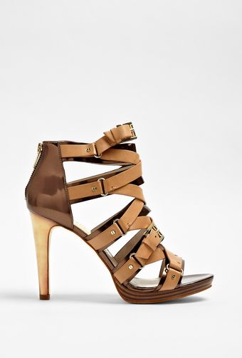  Tan Leonia Strap Ankle Sandal 