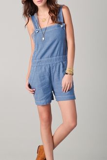 MiH Jeans Shortie Romper - Lyst
