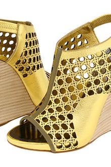 Proenza Schouler Perfed Wooden Wedge Sandal - Lyst