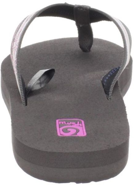 Teva Womens Mush Ii Flip Flop in Gray (tattoo tree charcoal) | Lyst