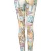 Topshop Pastel Aztec Print Leggings in Multicolor (multi) - Lyst