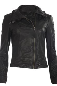 AllSaints Belvedere Leather Jacket - Lyst