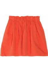 Aubin & Wills Carraville Cotton And Linen-Blend Mini Skirt