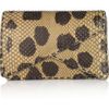 Bottega Veneta Spotted Python Clutch in Animal (sand) - Lyst