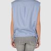 Calvin Klein Jeans Sleeveless Shirt in Blue (sky) - Lyst
