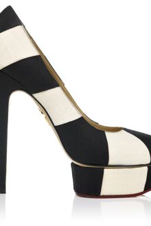 Charlotte Olympia Priscilla in Stripes - Lyst