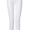 Current/elliott White Stiletto 7/8 Jeans in White - Lyst