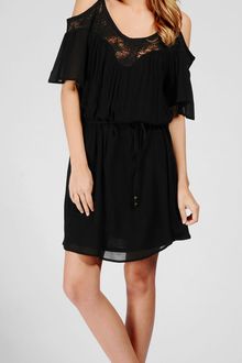 Ella Moss Melody Lace Flutter Dress - Lyst