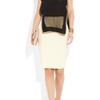 Hakaan Waris DoubleLayered SilkGeorgette Top in Black - Lyst