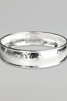 Ippolita Hammered Silver Bangle - Lyst