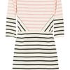 Markus Lupfer Charlotte Striped Cotton Dress in Pink - Lyst