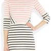 Markus Lupfer Charlotte Striped Cotton Dress in Pink - Lyst
