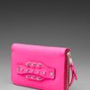 Mcq By Alexander Mcqueen Mcq By Alexander Mcqueen Collar Stud Wallet in Pink (neon pink) - Lyst