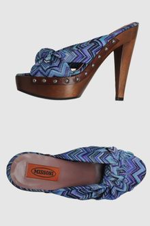 Missoni Platform Sandals - Lyst