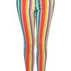 Moto Stripe Jamie Jeans in Multicolor (multi) - Lyst
