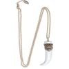 Roberto Cavalli Parrot and Horn Necklace in Purple - Lyst