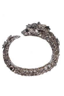 Roberto Cavalli Flower and Snake Bracelet - Lyst