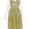 Sara Berman Sadie Mae Prom Dress  Lime Floral in Green (floral) - Lyst