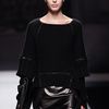 Alberta Ferretti Fall 2012 Leather Pencil Skirt  in Black - Lyst