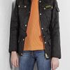 Barbour Black International Quilted Jacket in Black - Lyst