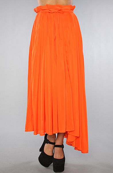 Cheap Monday The Kari Skirt in Orange - Lyst