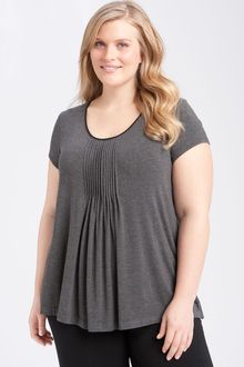 DKNY 7 Easy Pieces Pintuck Top - Lyst