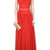 Eastland Lace Insert Gown in Red - Lyst