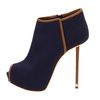 Giuseppe Zanotti Open Toe Sandal Boots  in Blue (b) - Lyst