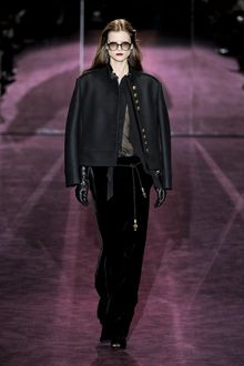 Gucci Fall 2012 Velvet Maxi Skirt  - Lyst