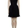 Halston Heritage One Shoulder Gathered Dress in Black - Lyst