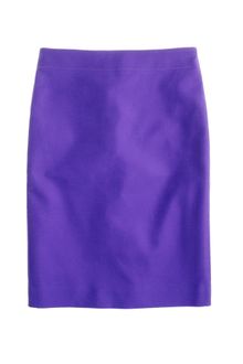 J.Crew No. 2 Pencil Skirt in Double-serge Cotton - Lyst