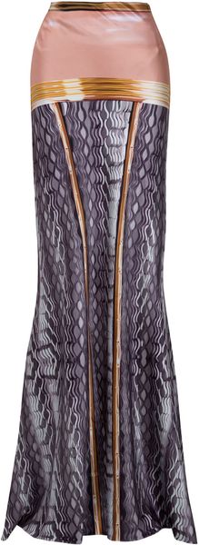 Mary Katrantzou Pen Pot Gown Skirt - Lyst