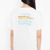 Nasty Gal Back To The Future Tee in White - Lyst