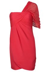 Notte By Marchesa Ruched Chiffon Bust Dress