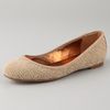 Twelfth Street By Cynthia Vincent Sage Suede Ballet Flats in Brown (nude) - Lyst