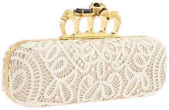 Alexander McQueen Knuckle Box Clutch - Lyst