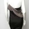 Alexander Wang Draped Sash Dress in Black - Lyst