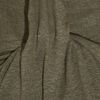 Donna Karan New York Asymmetric Ruched Stretch Linenblend Dress in Green (olive) - Lyst
