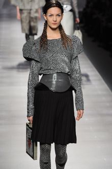 Fendi Fall 2012 Pleated Skirt - Lyst