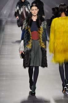 Fendi Fall 2012 Blue Wool Sweater - Lyst