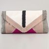Foley + Corinna Oversized Patchwork Clutch in Pink (fuchsia) - Lyst