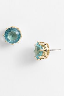 Juicy Couture Ocean Couture Oversized Solitaire Stud Earrings - Lyst