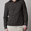 Maison Martin Margiela Reversestitch Pique Polo Top in Gray for Men (charcoal) - Lyst
