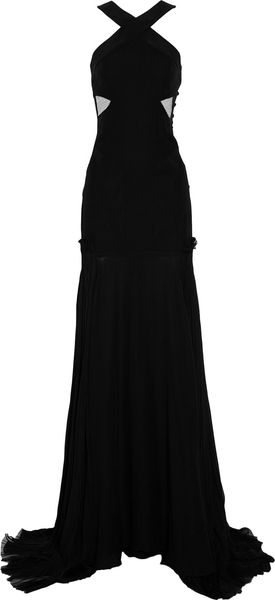 Prabal Gurung Tulle and Silk-crepe Gown - Lyst