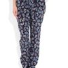 Stella Mccartney Christine Paisleyprint Silk Pants in Blue (navy) - Lyst