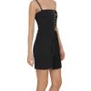 Versace Oneshoulder Pleated Dress with Studs in Black - Lyst